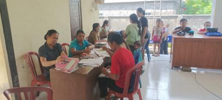 KEGIATAN POSYANDU KAMBOJA BD BATUGAMBIR, DESA JULAH BULAN APRIL 2026